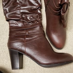 Brown boots